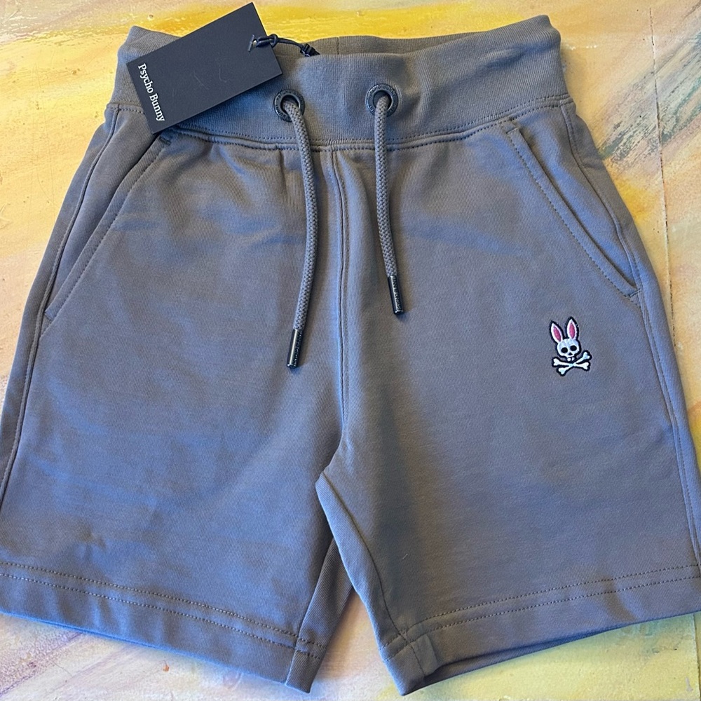 Psycho Bunny French Terry Drawstring Shorts